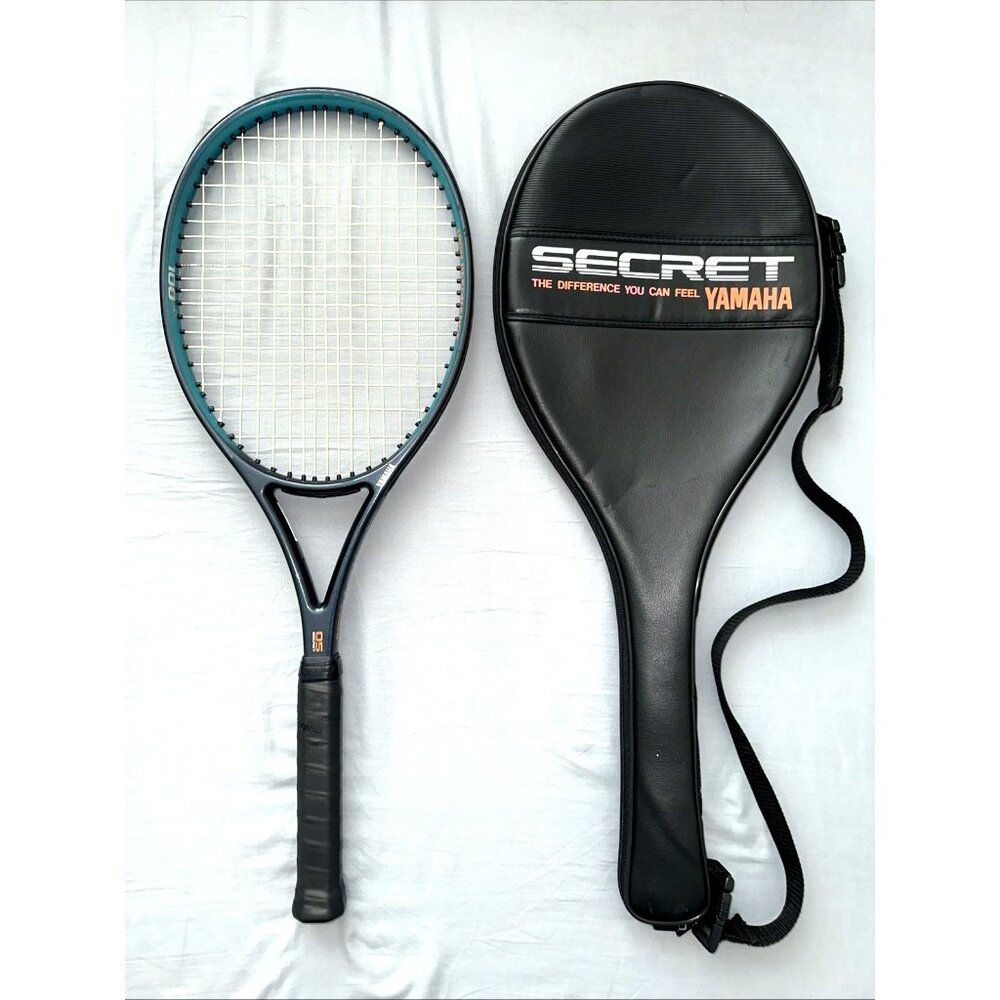 Yamaha Secret 05 RS Tennis Racquet New Strings Grip 4 3/8 Made In Singapore RARE
